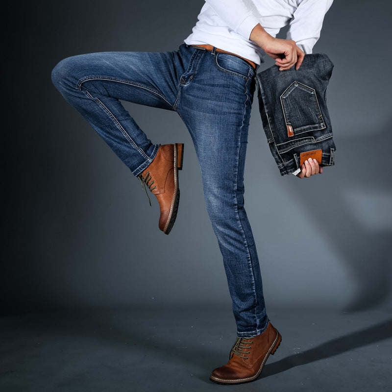 Liam™ | Schmal Geschnittene Stretch-Jeans