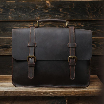 Wiebke | Leder-Kuriertasche