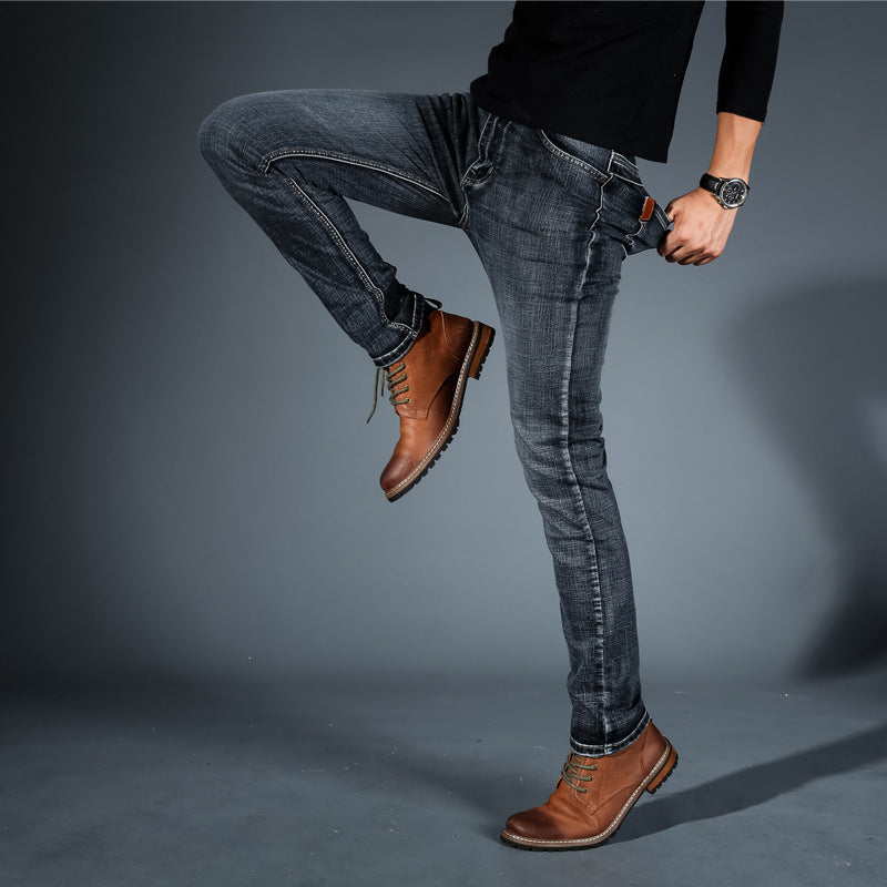 Liam™ | Schmal Geschnittene Stretch-Jeans