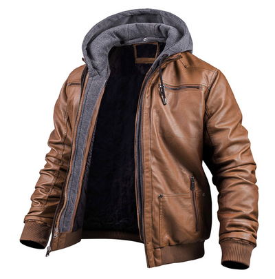 Sven - Luxus Leder-Winterjacke für Herren