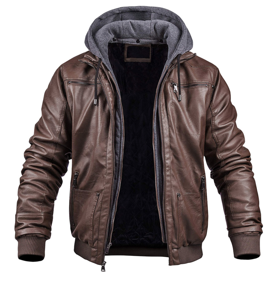 Sven - Luxus Leder-Winterjacke für Herren