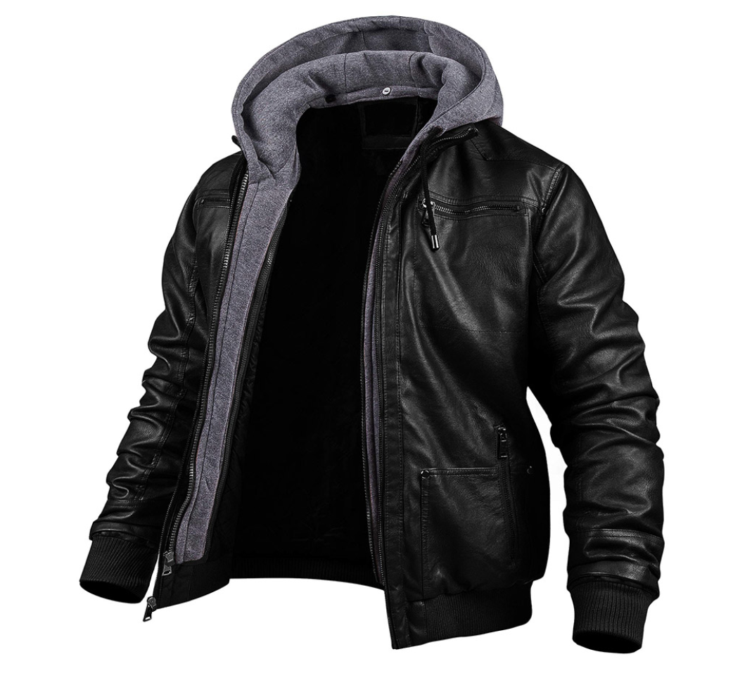 Sven - Luxus Leder-Winterjacke für Herren