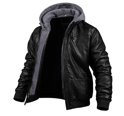 Sven - Luxus Leder-Winterjacke für Herren