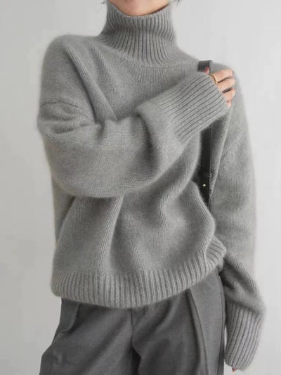 Claudia - Rollkragenpullover aus Kaschmir