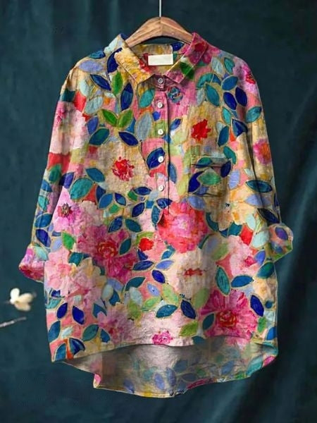 Vera™ | Bluse mit Blumenmuster