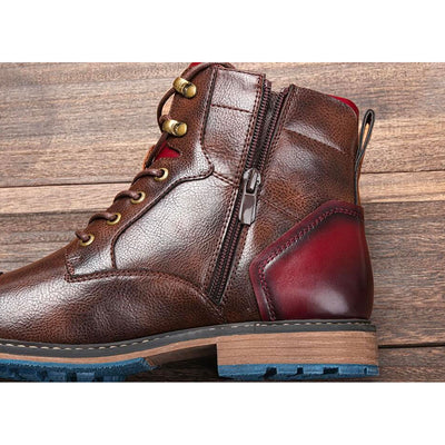 Benjamin - Handgefertigte Premium-Leder-Oxford-Stiefel
