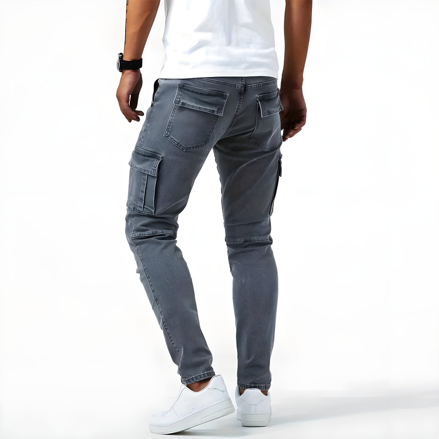 Sandro™ | Stretch-Cargohosen aus Jeans