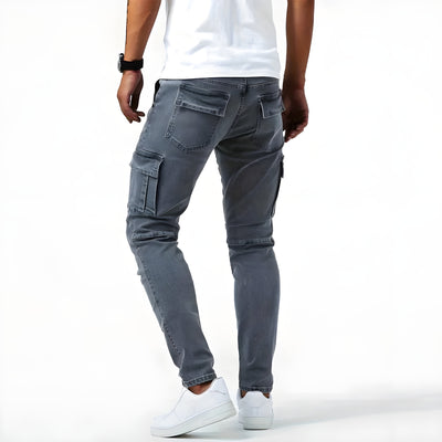 Sandro™ | Stretch-Cargohosen aus Jeans