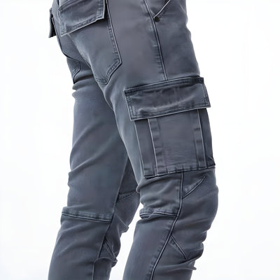 Sandro™ | Stretch-Cargohosen aus Jeans