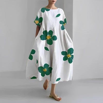Johanna | Bequemes Kleid mit Blumenmuster