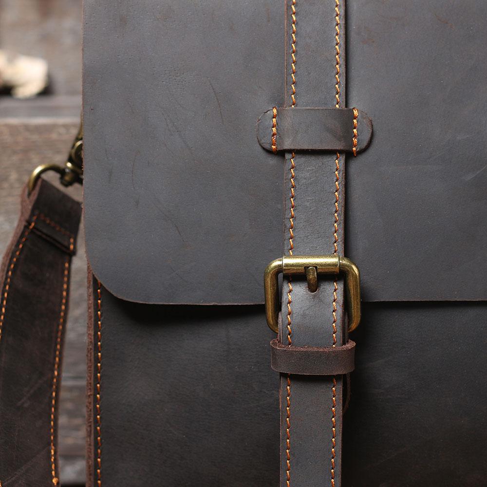 Wiebke | Leder-Kuriertasche
