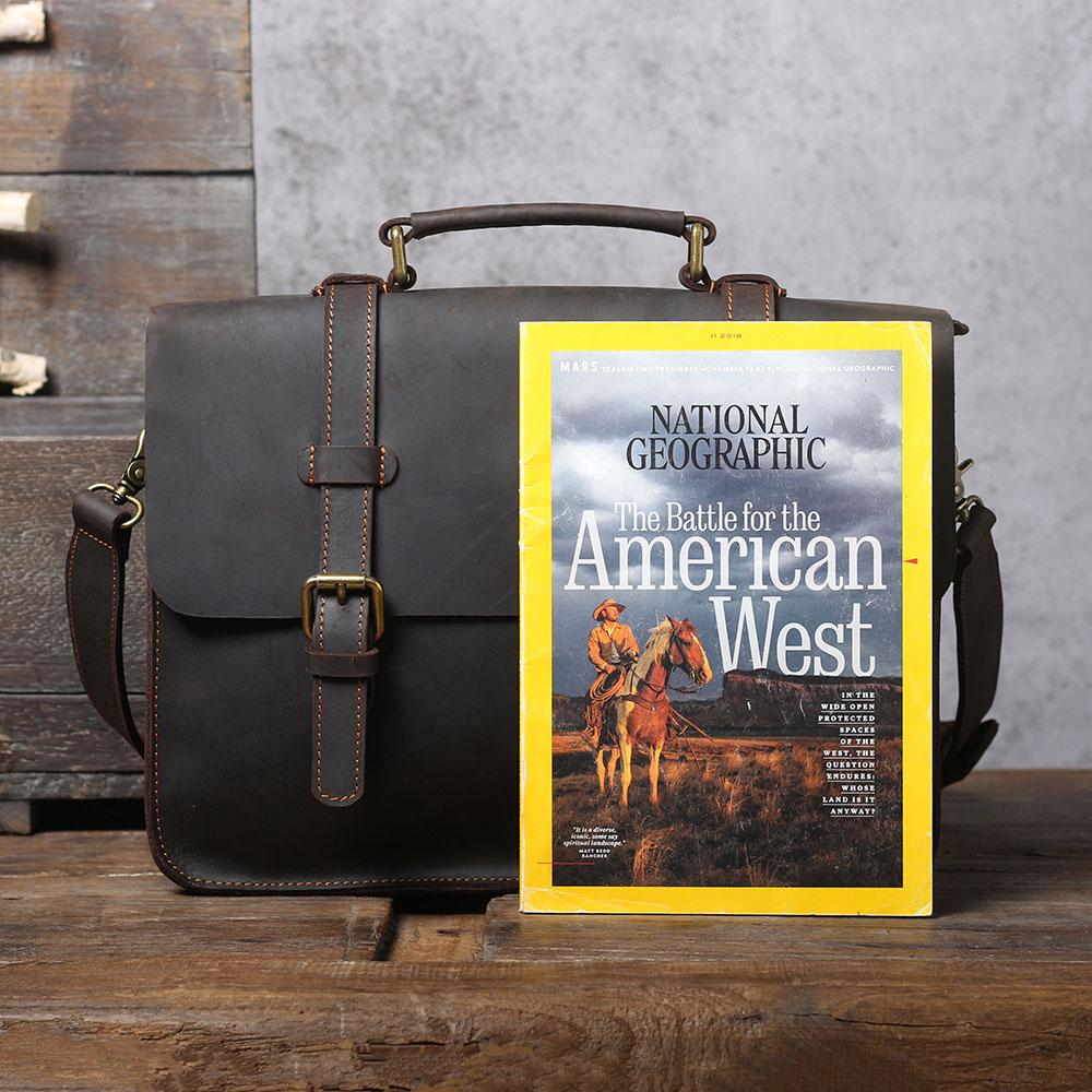 Wiebke | Leder-Kuriertasche
