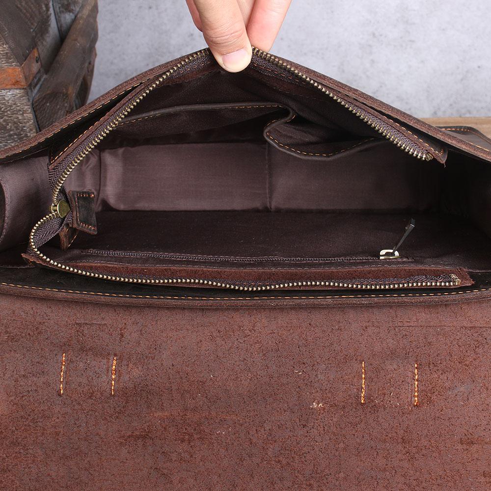 Wiebke | Leder-Kuriertasche