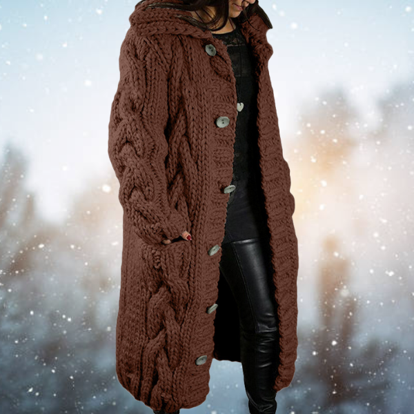 KARINA™ | Eleganter Zopfpullover