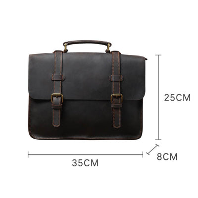 Wiebke | Leder-Kuriertasche
