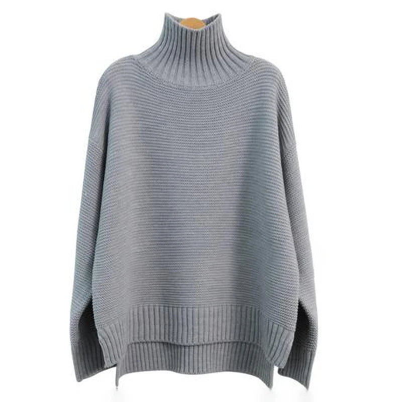 Isabella™ - Warmer Kaschmirpullover mit hohem Kragen für Damen