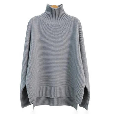 Isabella™ - Warmer Kaschmirpullover mit hohem Kragen für Damen