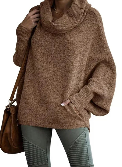 Penelope™ - Oversize-Kaschmir-Rollkragenpullover für Damen