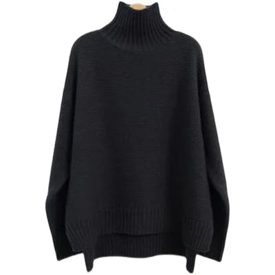 Isabella™ - Warmer Kaschmirpullover mit hohem Kragen für Damen