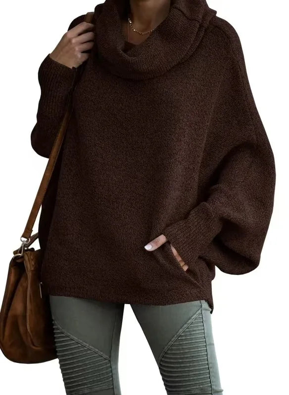 Penelope™ - Oversize-Kaschmir-Rollkragenpullover für Damen