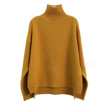 Isabella™ - Warmer Kaschmirpullover mit hohem Kragen für Damen