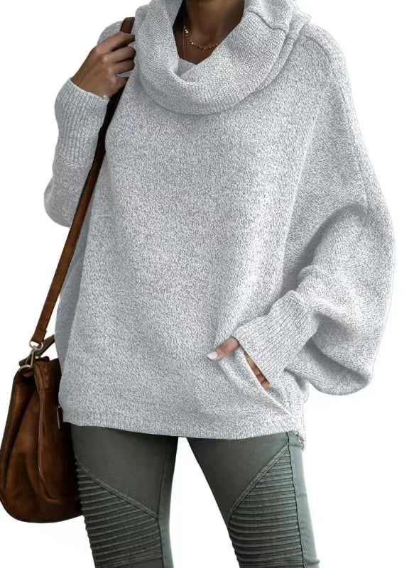 Penelope™ - Oversize-Kaschmir-Rollkragenpullover für Damen