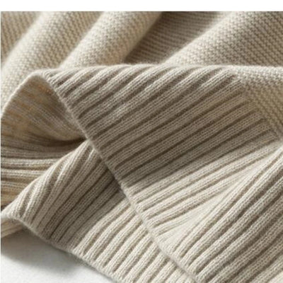 Isabella™ - Warmer Kaschmirpullover mit hohem Kragen für Damen