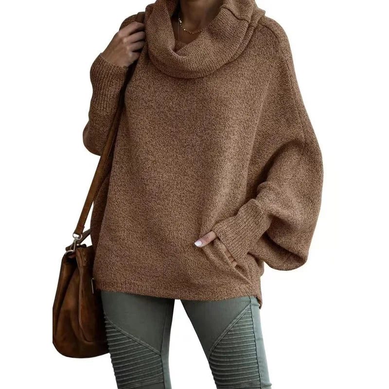 Penelope™ - Oversize-Kaschmir-Rollkragenpullover für Damen