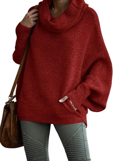 Penelope™ - Oversize-Kaschmir-Rollkragenpullover für Damen