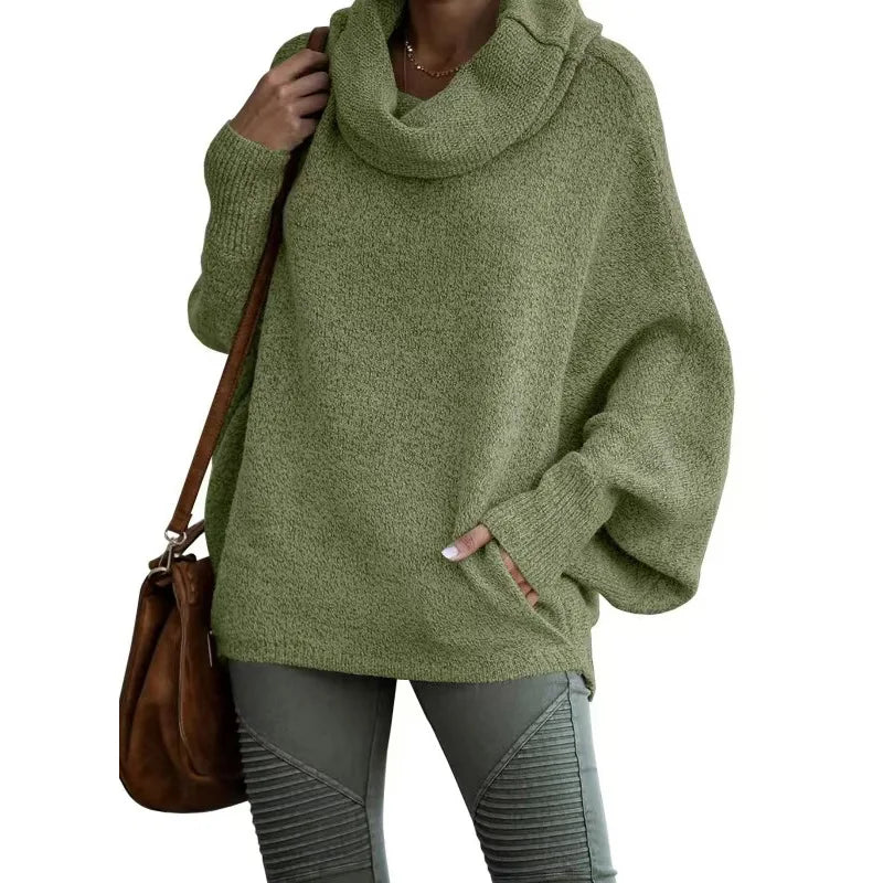 Penelope™ - Oversize-Kaschmir-Rollkragenpullover für Damen