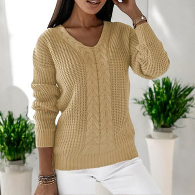 Freja | Nordischer Strickpullover