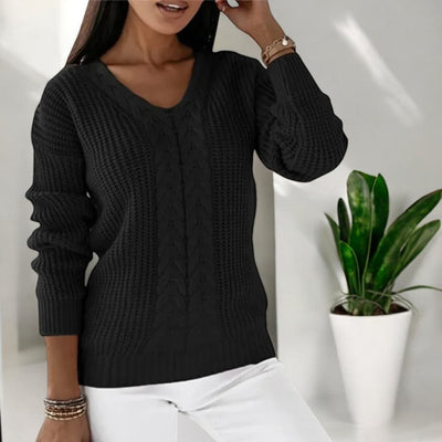 Freja | Nordischer Strickpullover