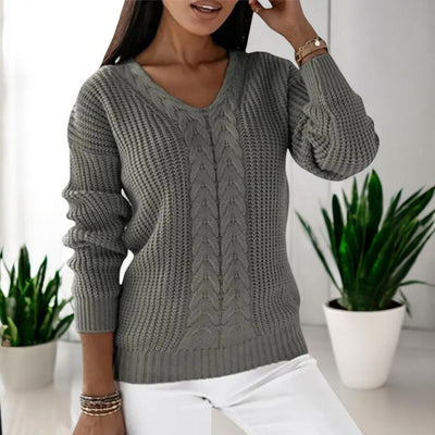 Freja | Nordischer Strickpullover