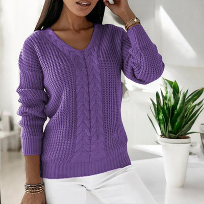 Freja | Nordischer Strickpullover