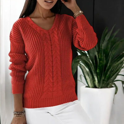 Freja | Nordischer Strickpullover